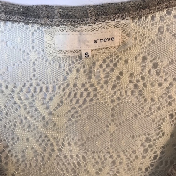 A’REVE Lace Back Tunic Cardigan - Picture 6 of 8